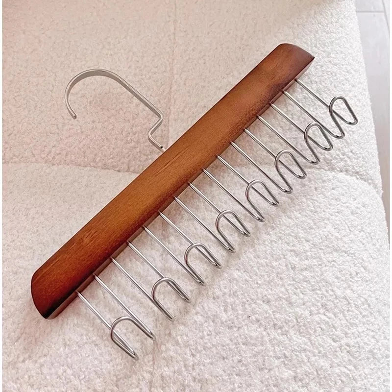 8 Hooks Wooden Hanger