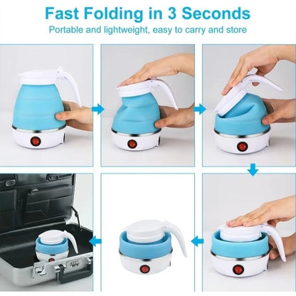 [A1-1023] YS-2008 Travel Folding Electric Kettle - 600ml