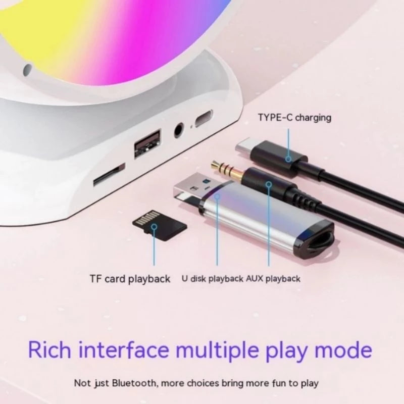 [A1-997] YS-110 Wireless Lightshow Speaker with Two Wireless Microphone