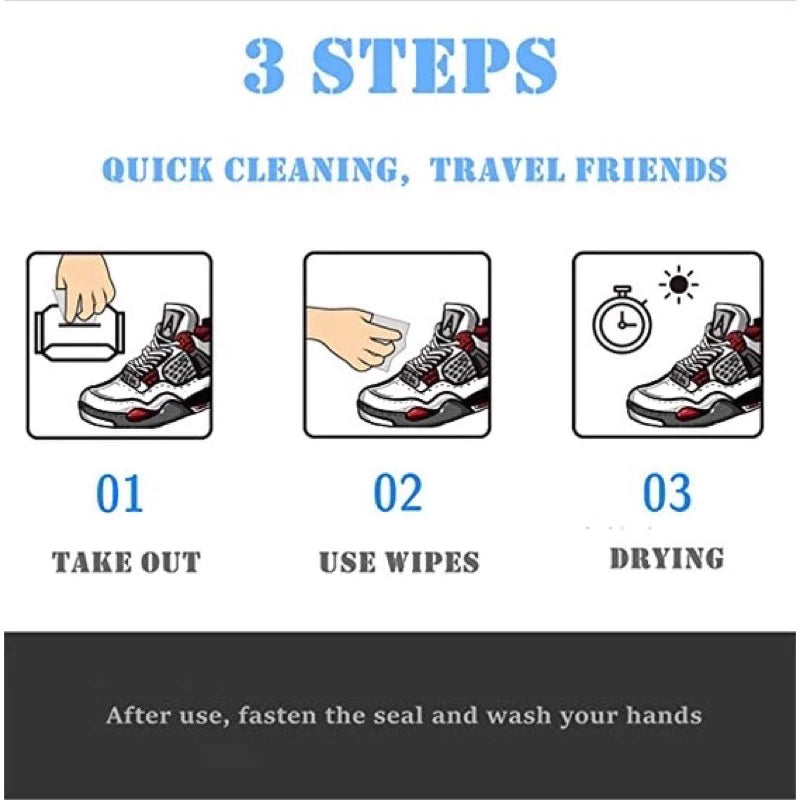 Marrs Shoe Wipes (12pcs per Pack)