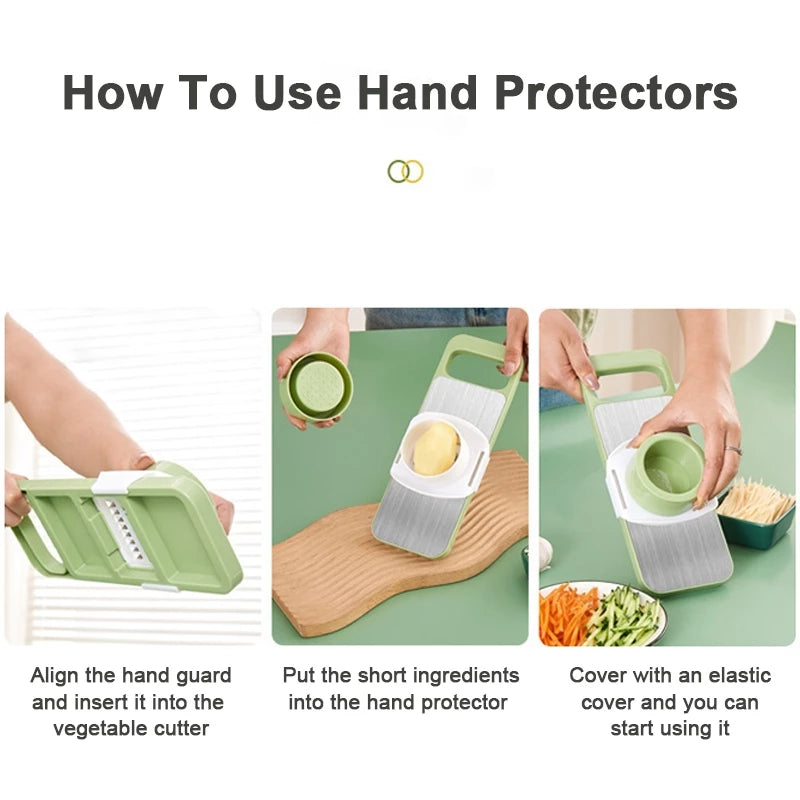 6 in 1 Multifunction Vegetable Cutter