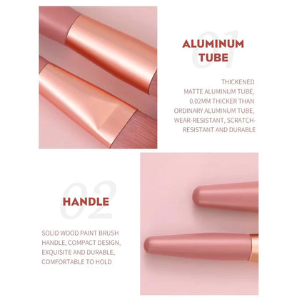 8 in 1 Make Up Brush Set