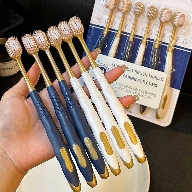 [A1-1280] Efficient Healthy 6pcs Toothbrush