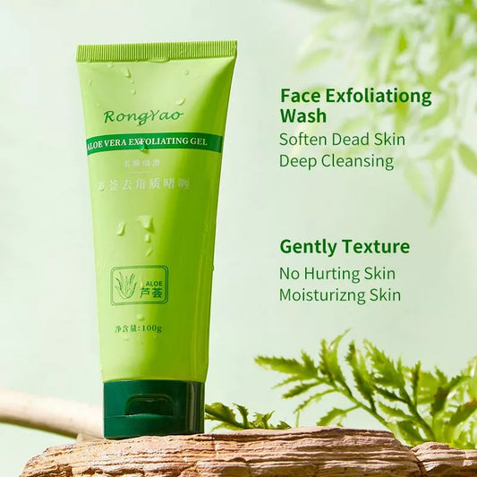 Dong Ban Qiu Aloe Vera Exfoliating Gel Facial Rubbing Mud 100ml