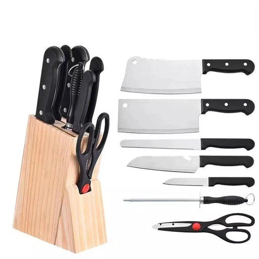 [A1-1021] Deluxe Kitchen Knife Set T1322 (8pcs Set)