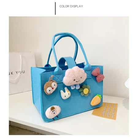 Children and Adult Fashion Handbags Cute Cartoon
