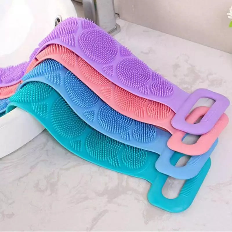 Silicone Dual Side Back Scrubber Body Brush