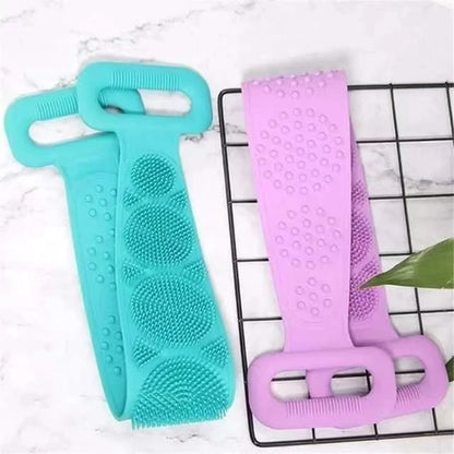 Silicone Dual Side Back Scrubber Body Brush