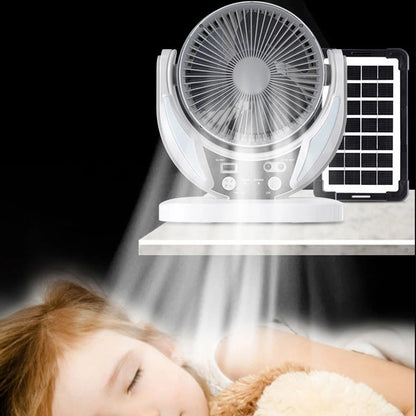 [TV306] GDTimes 6"Rechargeable Box Fan GD-8025