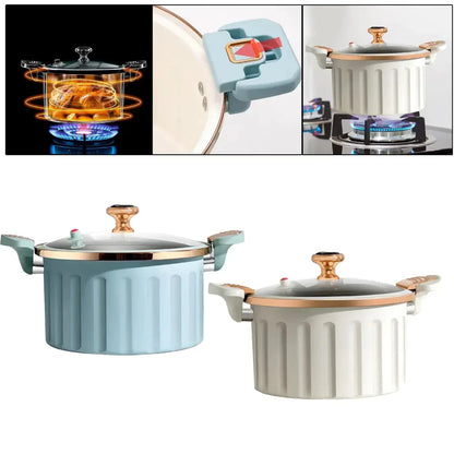 [A1-1294] Roman Holiday Micro Pressure Pot Pressure Cooker 28cm / 10L