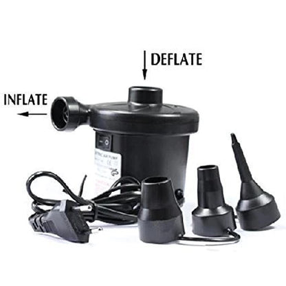 AC Electric Air Pump Quickly Inflates & Deflates All Large Volume Inflatables HT-196