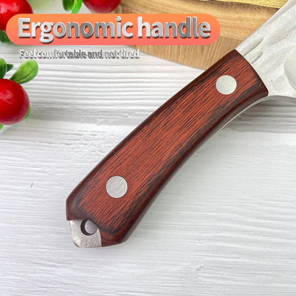 [A1-1267] Boning Knife with Leather Blade Cover