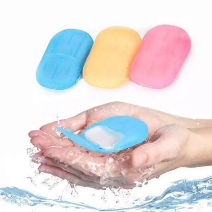Travel Washing Hand Soap Paper Mini Soap