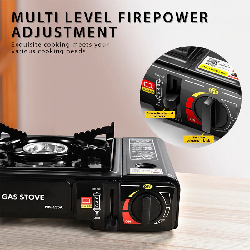 [A1-934] BK-167-A Portable Single Butane Gas Stove Outdoor Camping Stove