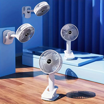 [A1-1163] Multifunction Desktop Fan / Clip Fan