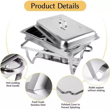 12L Stainless Steel Chafing Dish Buffet Food Warmer