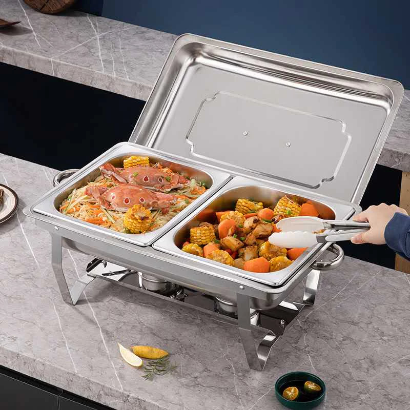 12L Stainless Steel Chafing Dish Buffet Food Warmer