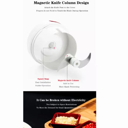 Mini Food Chopper Multifuntional Manual Meat Grinder