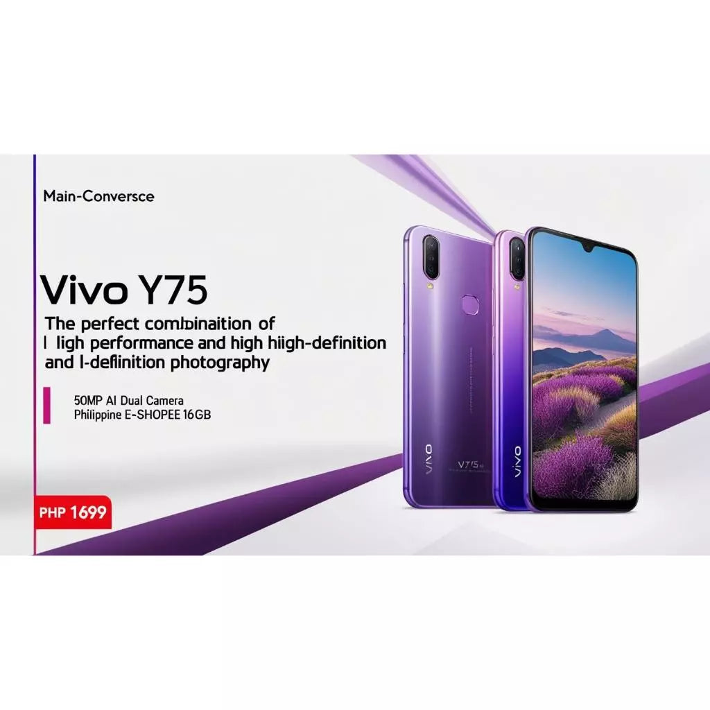 Vivo Y75 6gb/128gb Mobile Phone Mediatek MT6781 Helio G96 4050mAh
