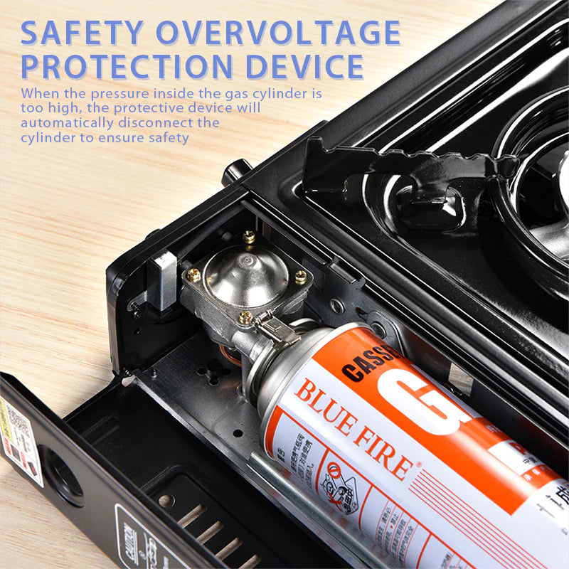 [A1-934] BK-167-A Portable Single Butane Gas Stove Outdoor Camping Stove