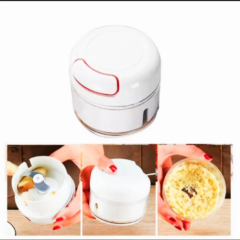 [A1-051] Mini Garlic Press Food Chopper Multifunction Manual Meat Grinder