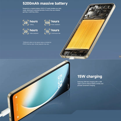 Xiaomi Poco C71 4gb/128gb Mobile Phone 5200mAh
