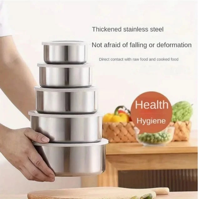 Protect Fresh Box High Quality Stainless Steel 5 in 1 Set