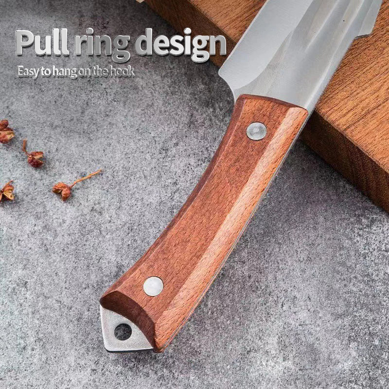 [A1-1267] Boning Knife with Leather Blade Cover