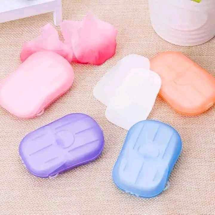 Travel Washing Hand Soap Paper Mini Soap