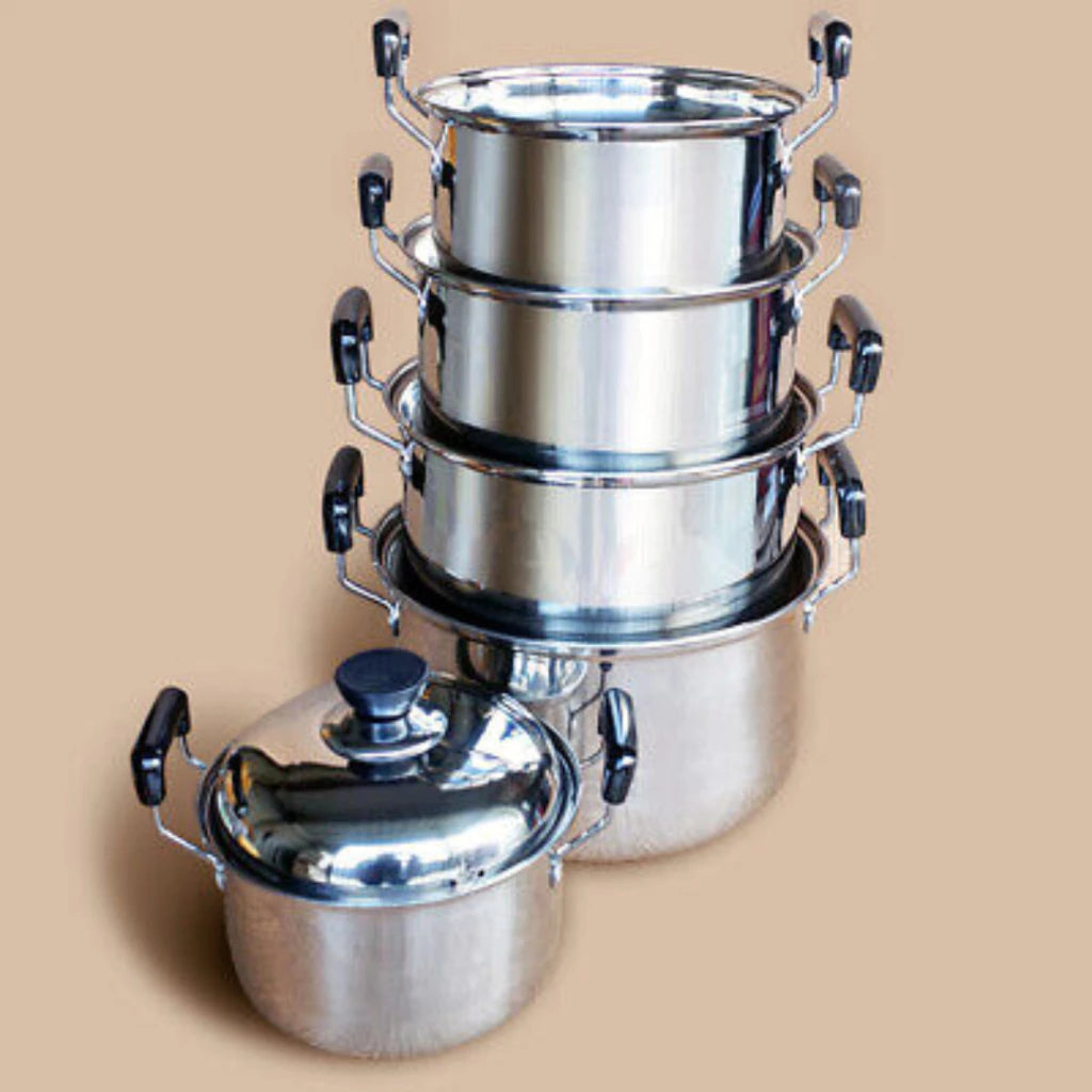 [ZH981-1] High Grade Stainless Steel Caserole Set