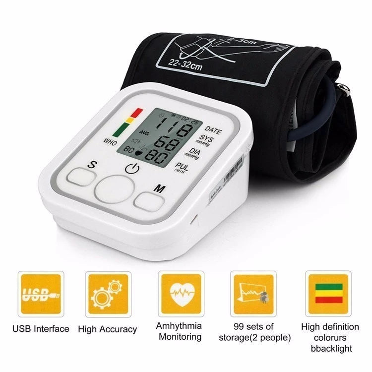 [A1-1011] BW-3205 Fully Automatic Arm Style Electronic Blood Pressure Monitor