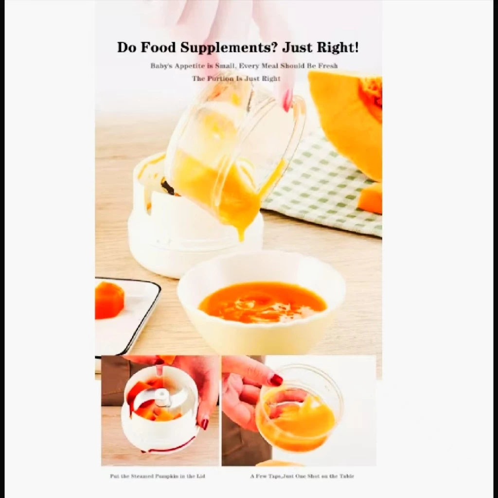 [A1-051] Mini Garlic Press Food Chopper Multifunction Manual Meat Grinder