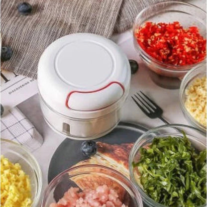 [A1-051] Mini Garlic Press Food Chopper Multifunction Manual Meat Grinder