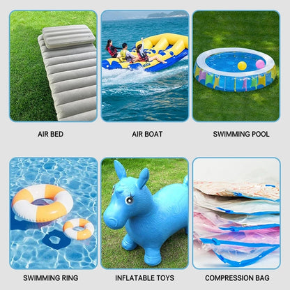AC Electric Air Pump Quickly Inflates & Deflates All Large Volume Inflatables HT-196
