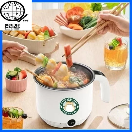 Wish Star Multifunctional Pot Mini Rice Cooker with Steamer 18cm