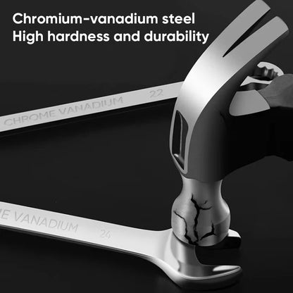 [ZH1836] 8pcs Staineless Steel Combination Wrench Set