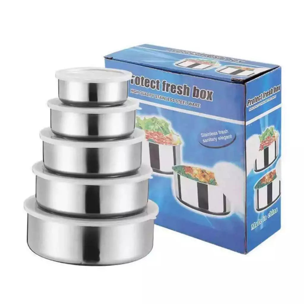 Protect Fresh Box High Quality Stainless Steel 5 in 1 Set