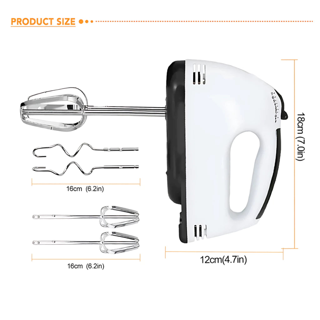 [A1-1362] CPLA Super Hand Mixer 7-speed 260W HE-133