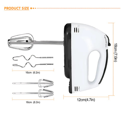[A1-1362] CPLA Super Hand Mixer 7-speed 260W HE-133