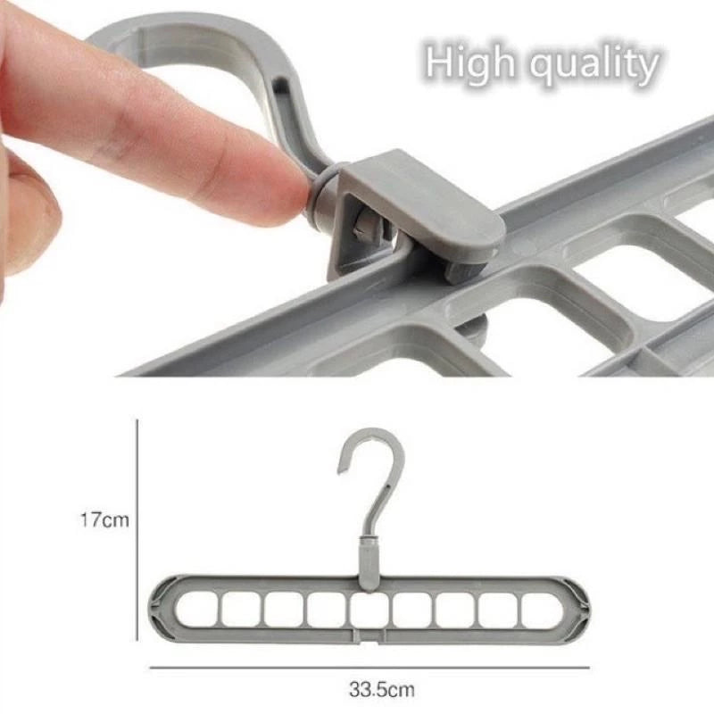 Multfuntional 9 hole Hanger Spacer Saver