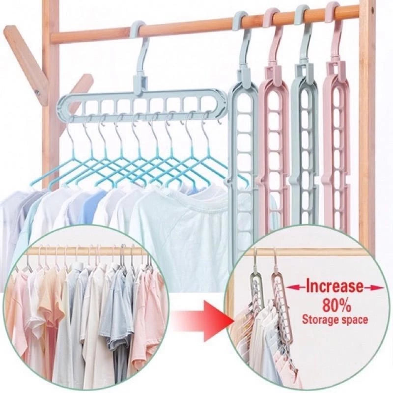Multfuntional 9 hole Hanger Spacer Saver