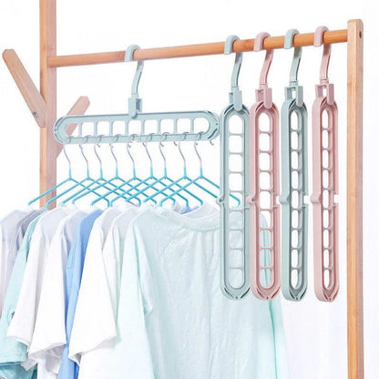 Multfuntional 9 hole Hanger Spacer Saver