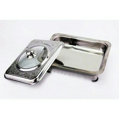 [A1-011-012] Stainless Rectangular Food Warmer