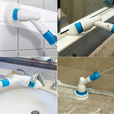 Hurricane Spin Scrubber Automatic Rechargeable Spinning Mop Cleaning Spin Brush