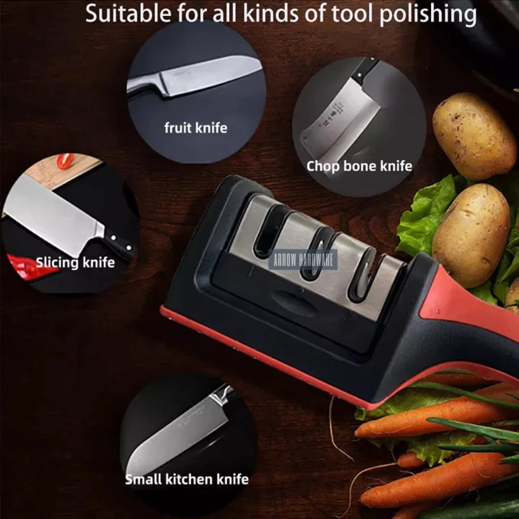 [A1-107] Fast Knife Sharpener 3-level KCK-168