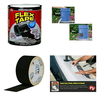 Flex Tape Strong Rubberized Waterproof Tape