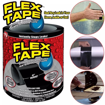 Flex Tape Strong Rubberized Waterproof Tape