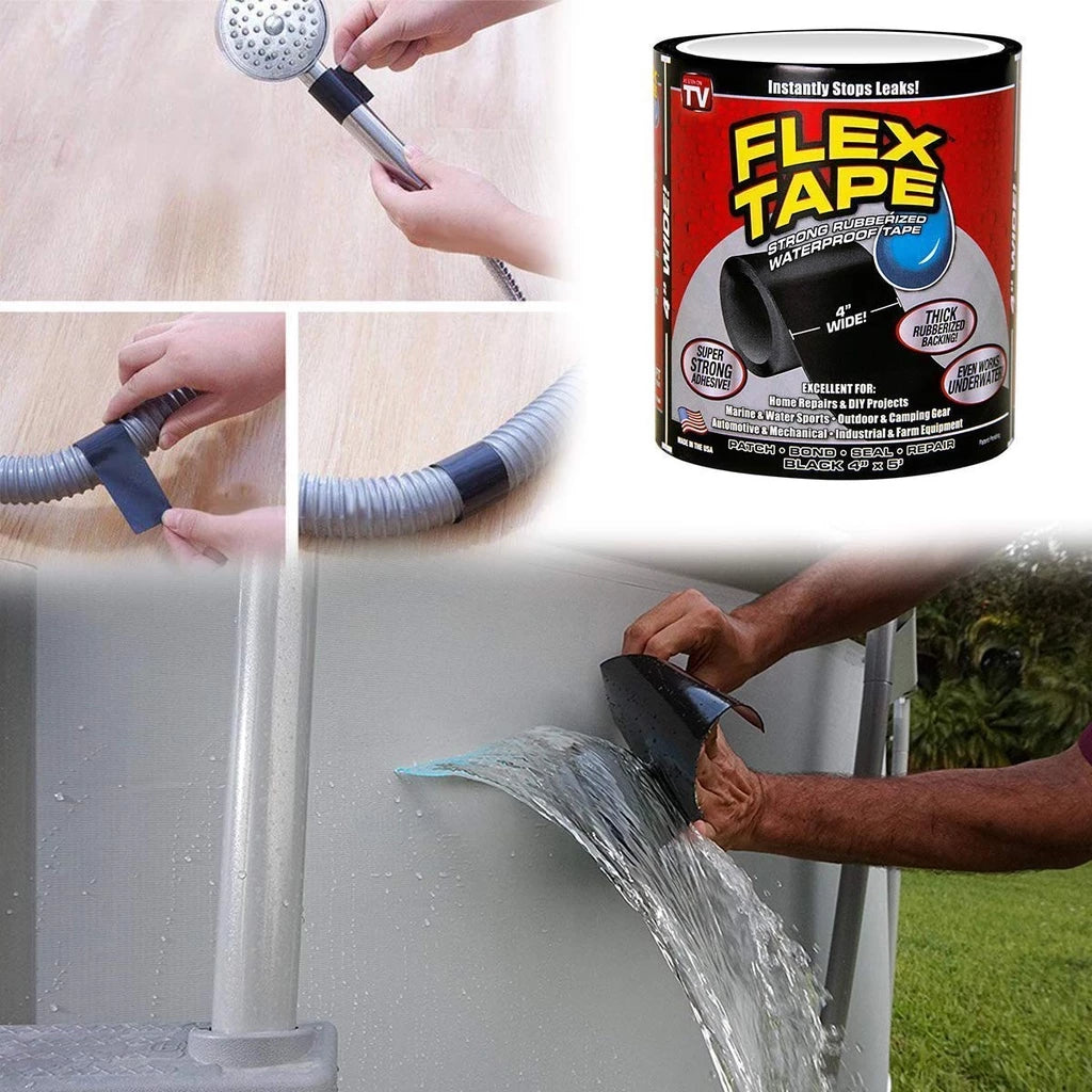 Flex Tape Strong Rubberized Waterproof Tape