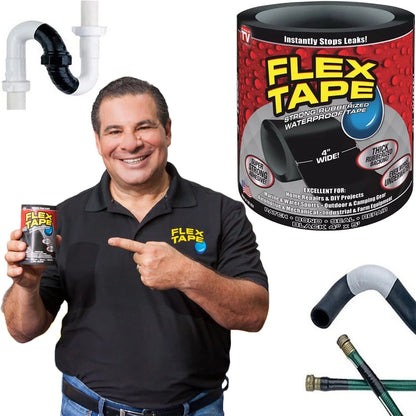 Flex Tape Strong Rubberized Waterproof Tape