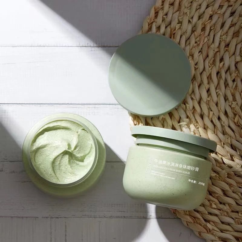 Ginbi Avocado Ice Cream Body Scrub 250g